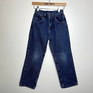 Wrangler Straight Leg Blue Denim Jeans